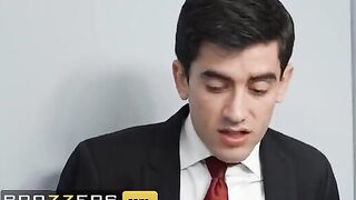 Two horny secretaries get their cunts smashed until the elevator gets fixed