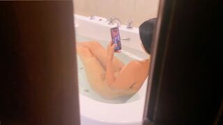 My stepsister invited me to see her in the Jacuzzi, I couldn’t resist