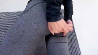 A woman has the best ass I've ever seen, incredible!