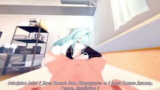 A beautiful girl is having sex with a handsome guy named Faruzan