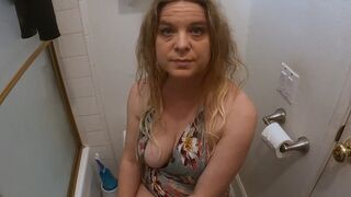 A stepmom is helping her son to get a sperm sample in this hot vid