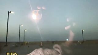Babe fucks with a stranger in the car in the parking lot