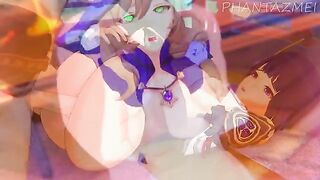 Genshin Impact anime smut compilation with Lisa, Eula, and more