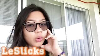 Daddy Z screwed me while on my period, then went to the pool