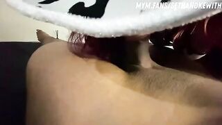 My beautiful cowgirl stepsister wants my cock, and it's not the first time