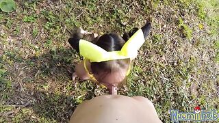 Japanese themed sex is tender and passionate