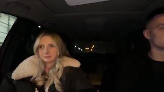 The hot girl couldn't pay the fake taxi driver, so she had to engage in intimate acts