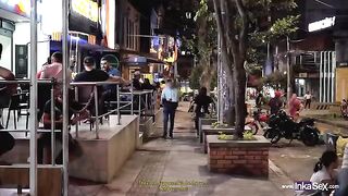 Sara Blonde gets caught in a steamy Colombian disco scene incident
