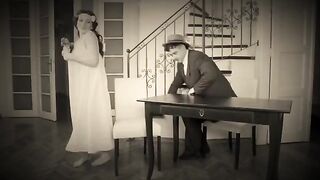 A naughty dancer got fucked hard in a classic scene