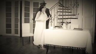 A naughty dancer got fucked hard in a classic scene
