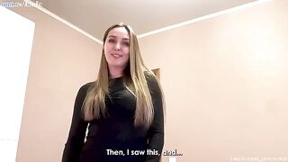 A stepmother asks her stepson to make a baby with her in this taboo roleplay