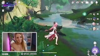A gamer girl gets her asshole filled with cum in a Fatal Donation scene