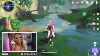 A gamer girl gets her asshole filled with cum in a Fatal Donation scene