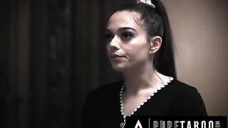 Cheerleader Sophia Burns fucked by her teacher's stepson