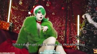 Christmas creampie action with a naughty twist, featuring The Grinch