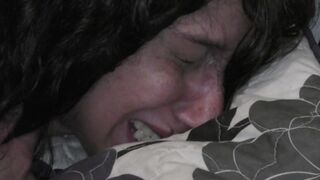 A beautiful woman experiences intense and sexy orgasms