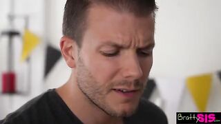 You fucked me until I was free! You're a great stepbro, praises Molly