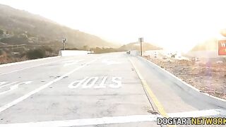 A young and sexy girl is fucking with a muscular black guy in 1 on 1 action