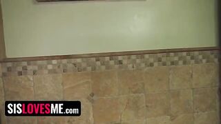 Natalie Porkman gets her juicy ass spanked by stepbrother