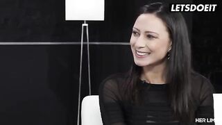 Brunette beauty Cassie Del Isla in extreme anal action