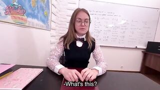 The director gets what he wants from the actress in a steamy scene