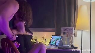 Lo-fi vibes, weed, and a hot 18 y.o. babe getting fucked