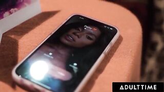 A housewife gets her pussy destroyed by two guys while her wife is away