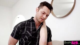 What is your little dick going to get hard for me?! enraged Kiara Cole asks Stepbro
