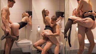 Pervert dude fucked his step sister in the bathroom