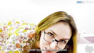 A stepson is getting fucked by his stepmom, and she’s great at it