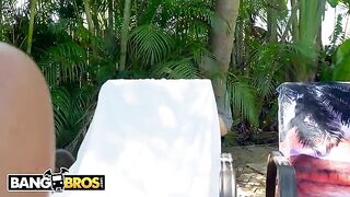 Julianna Vega, the busty Latina MILF, gets her booty pounded