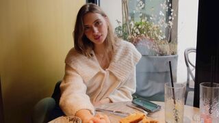 Romantic dinner at home ended with a great sex, just like in the movies