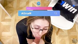 Boy won 1win and fucked his stepmom Alina Rai