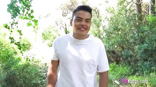 Korin, the busty Spanish mom, seeks outdoor hookups in this steamy video