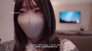 A hot Chinese girl is seducing her boyfriend in this steamy VLOG