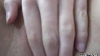 Busty girlfriend fucks in wet pussy, moaning loud with pleasure
