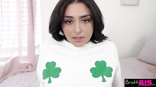 Vanessa Moon tells Stepbro: “Why don't you lick my pussy for some good luck?”