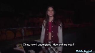 A French model is ready to do anything for money in this steamy scene