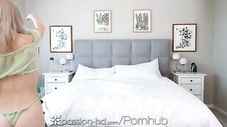 A cute petite girl got fucked on St. Patrick's Day with passion