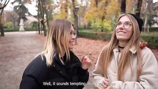 This is how you need to fuck girls in Europe, a wild schoolgirl twist!