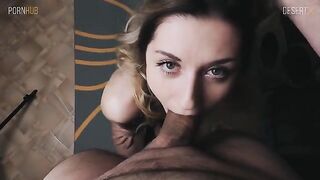 Petite fitness girl gets her wet pussy filled with cum in 4K UHD
