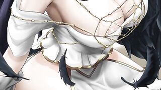 Albedo turns you into her Edge-Slut in this hot hentai joi action!