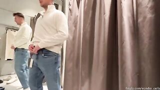 Shopping and sex in the fitting room: a close call