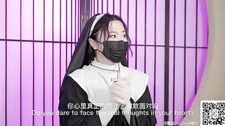 A nun has lost her purity and is now a common slut