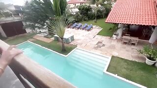 Beach sex with a stranger who fucked me hard in the hotel room