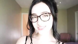 The girl read hysterical literature and tried not to cum during the challenge