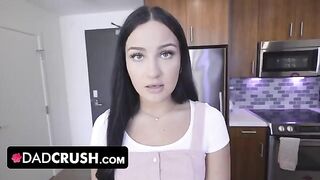 Pervert stepdad took his stepdaughter for a ride in a private car