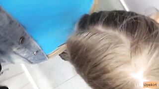 Petite babe gets fucked in the shop changing room