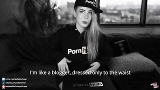 500K! Unboxing and Oral Creampie gift from Pornhub, featuring MollyRedWolf’s intense POV action and oral creampie finishes that leave an unforgettable taste