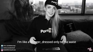 500K! Unboxing and Oral Creampie gift from Pornhub, featuring MollyRedWolf’s intense POV action and oral creampie finishes that leave an unforgettable taste